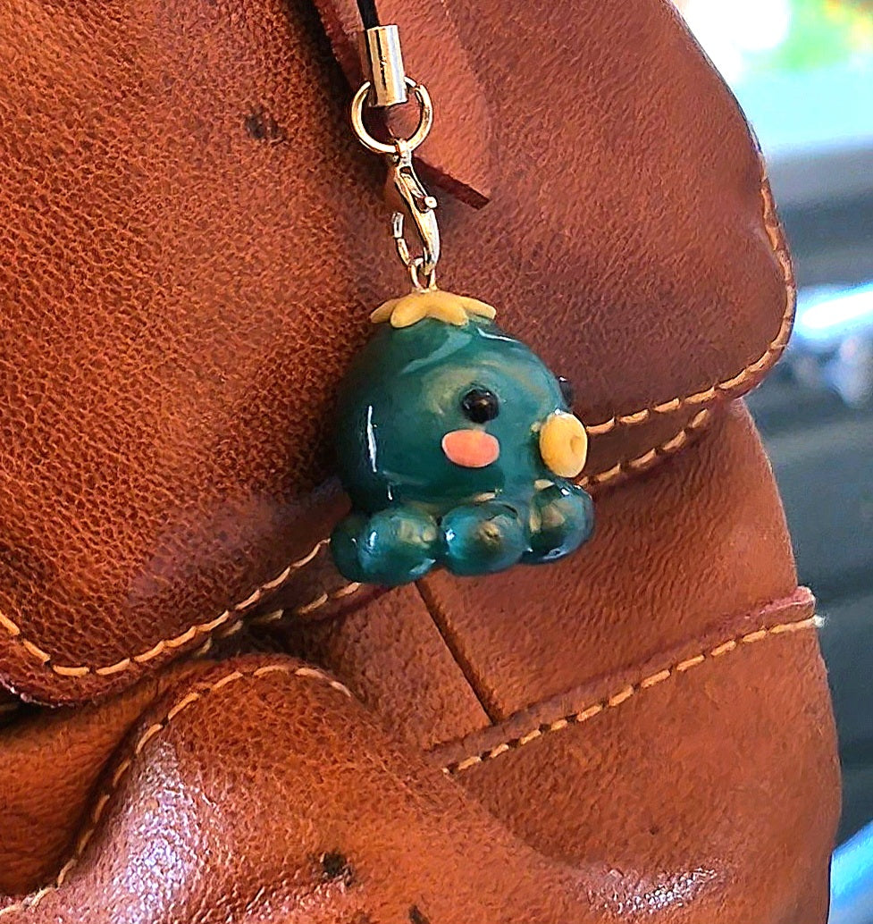 Octopus Charm Handcrafter Polymer Clay