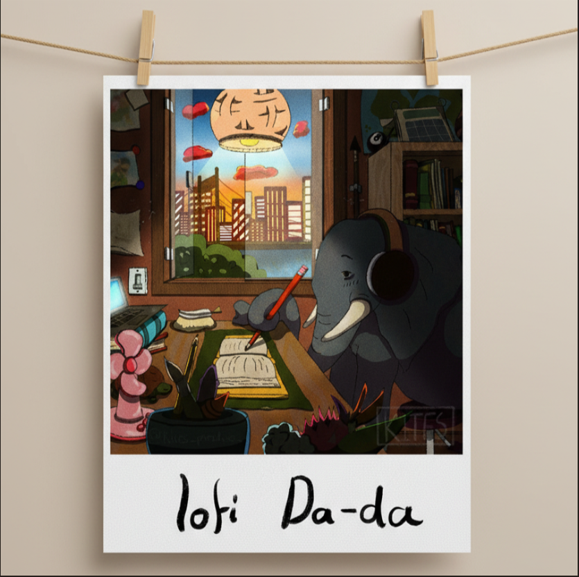 Poster Print: Lofi Da-da